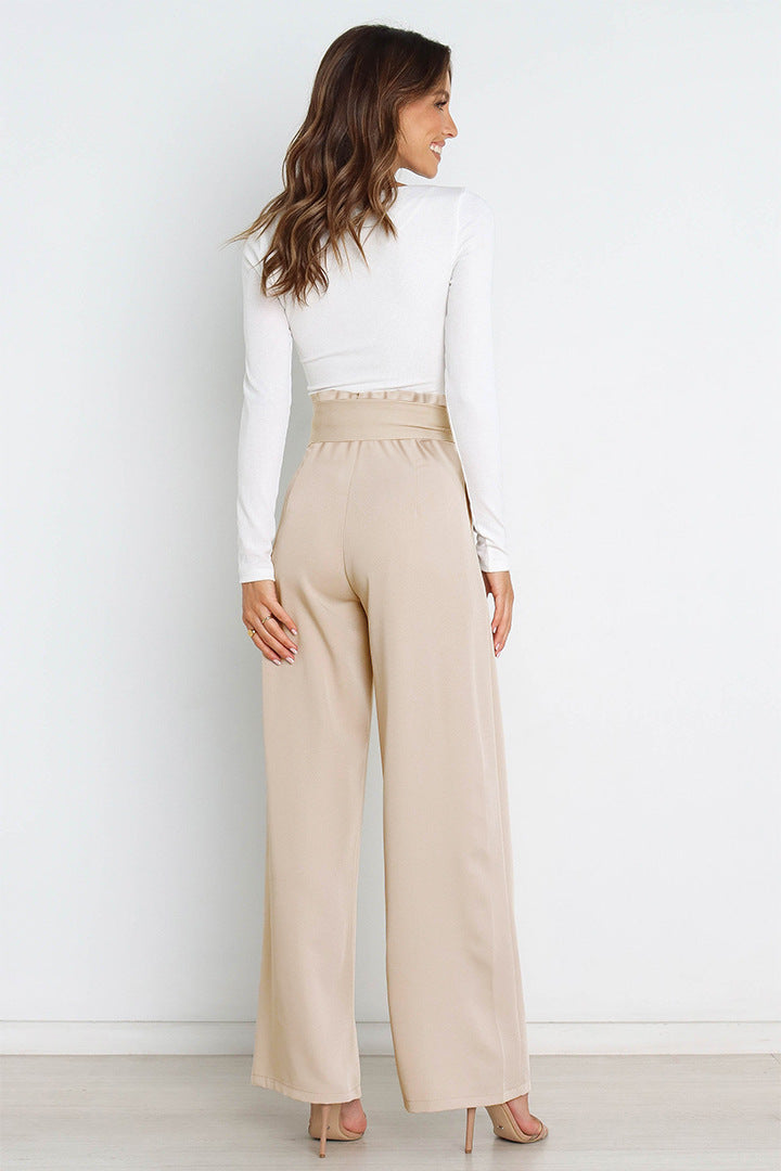 Calça Alfaiataria Wide Leg Feminina Carmen