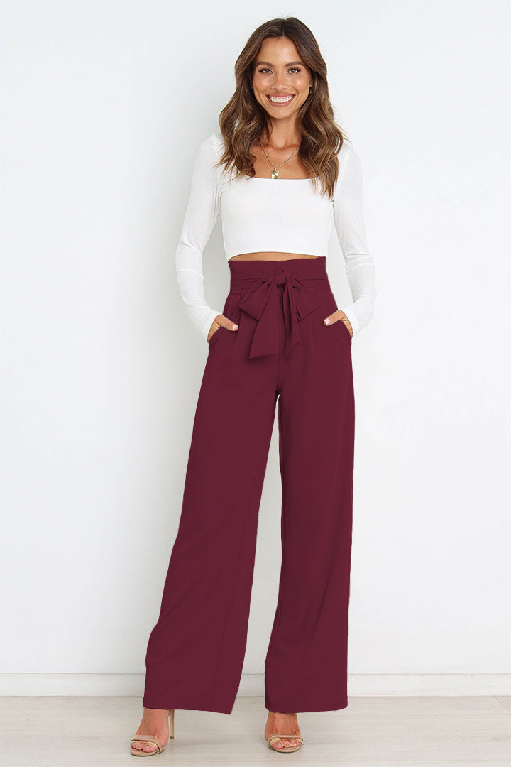 Calça Alfaiataria Wide Leg Feminina Carmen