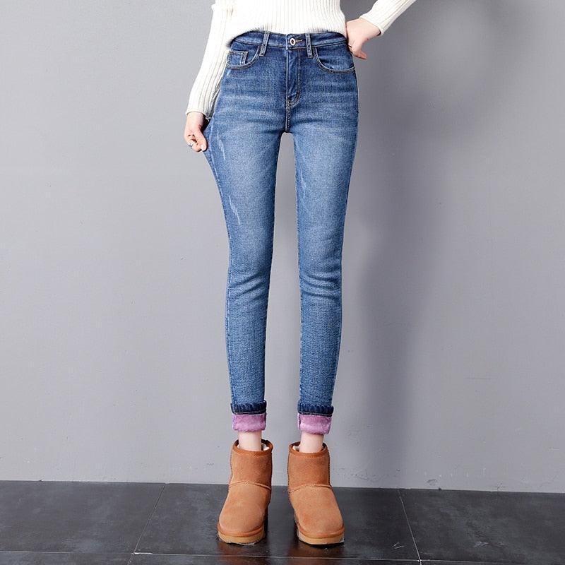 Calça Jeans Feminina Pelúciada Verace