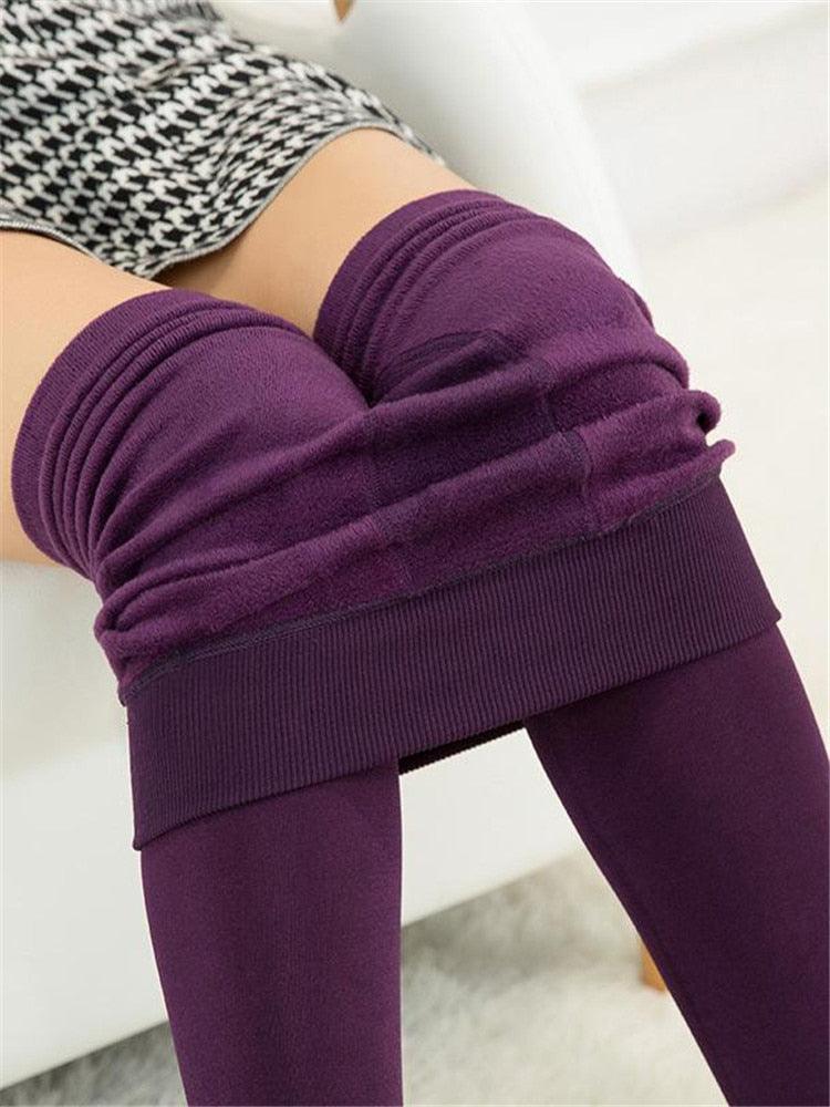 Legging Plein em Lã Premium